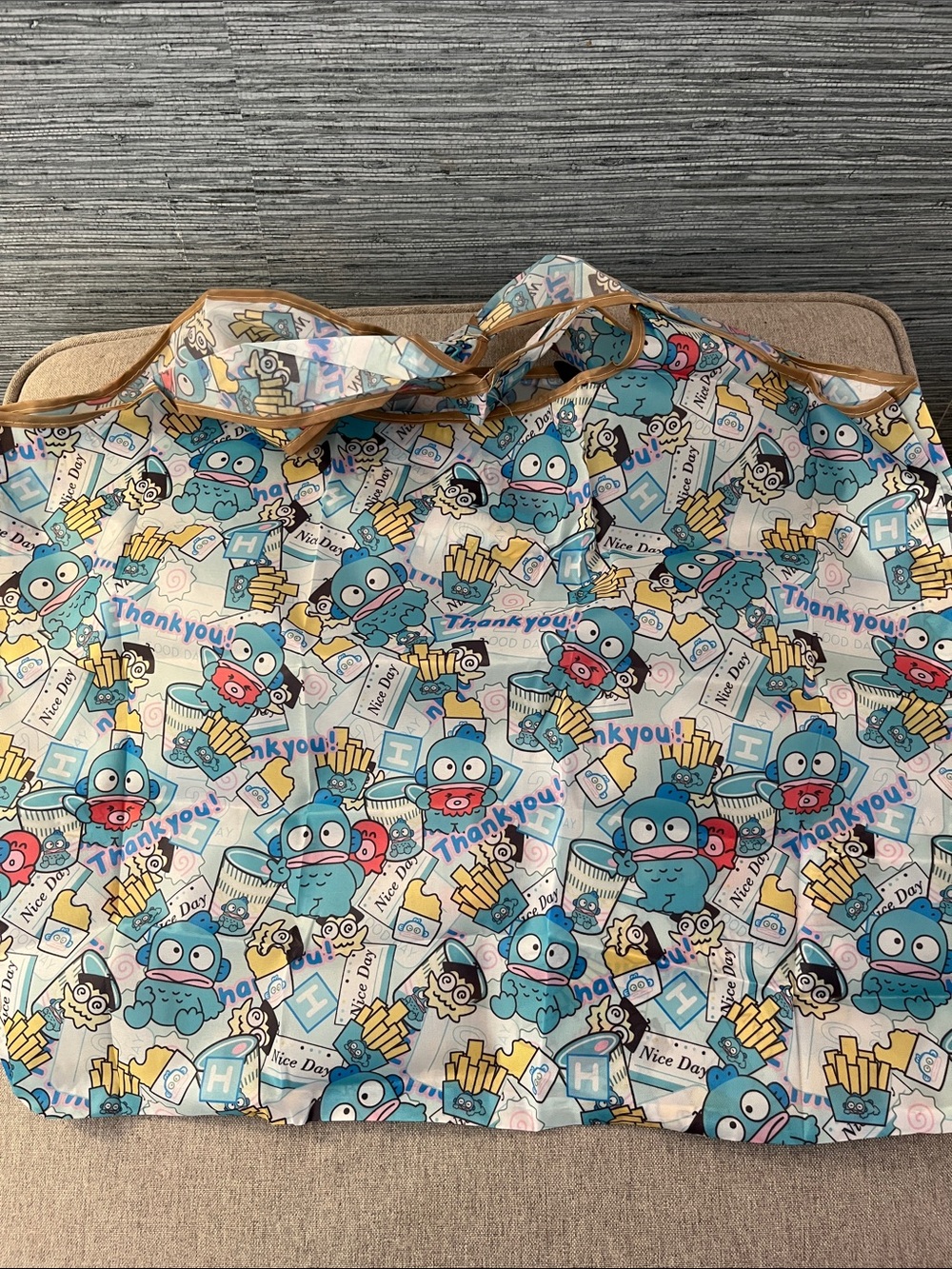 New Hangyodon Foldable Tote Bag